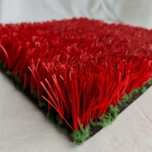 Customized Sports Flooring Football Turf Rainbow Synthetic Grass Red Artificial Grass Colorful Synthetic Lawn for Runway