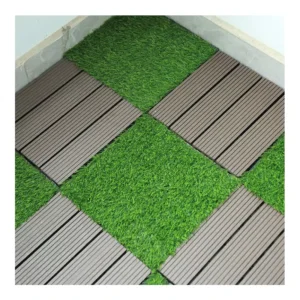 DIY Balcony and Garden Outdoor Decorative Fireproof and Waterproof WPC Floor WPC Decking Tiles