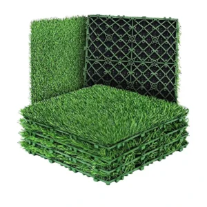 DIY Movable PE Artificial Turf for Outdoor Kindergarten Flooring