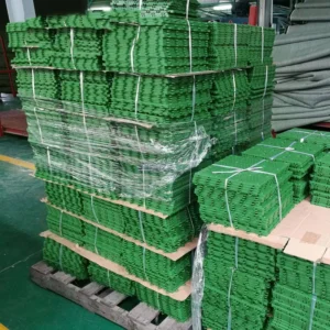 DIY Outdoor Synthetic Turf Tiles Flooring Carpet Grass Tiles Artificial Grass Interlocking Tiles SJB001