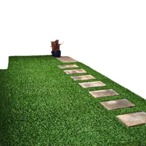 Deluxe Soccer Landscaping Grass Shag Area Rug for Exterior Patio or Lawn Ultra Thick and Soft