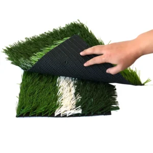 Durable 40mm High Density Plastic Artificial Turf for Football and Tennis Courts Soft Eco friendly Outdoor Sports Surface