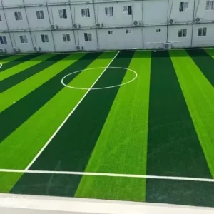 Durable Artificial Football Grass 40mm 50mm Fake Grass Synthetic Soccer Turf For Stadiums