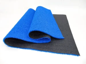 Durable Blue 15mm Green Putting Green Turf Roll Synthetic Grass for Outdoor Sports Golf Floor