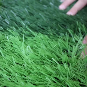 Durable High Density Garden Yard Soccer Artificial Turf Roll Green Grass Carpet Football Field PE Material