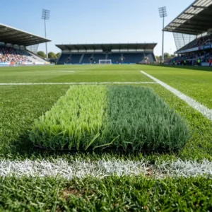 Durable No Infill Football Turf for Soccer Field Stadium Sports Pitch Training Ground Artificial Grass Carpet System