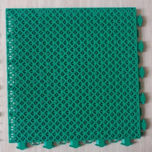 Durable Portable Interlocking Plastic Sports Flooring Tiles for Indoor Basketball and Football Waterproof Court