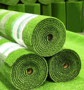 Durable Soft Eco Friendly Plastic Fire Resistant Artificial Grass Wear Resistant Surface Multi Sport Courts Backyard Outdoor Use