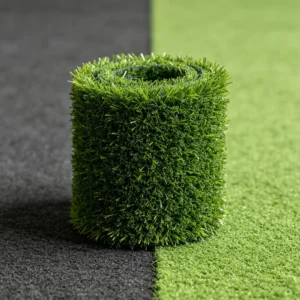 Durable Woven Artificial Turf No Infill Required Fast Drainage Synthetic Grass for Garden Landscape