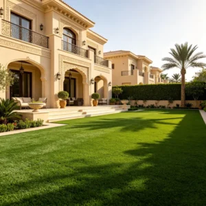 E02 Artificial Lawn for Africa PE Artificial Turf Factory Direct Sales 2.5 cm UV-Resistant Sun-Proof Synthetic Grass Specially