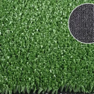 Easy installation Waterproof Fireproof PP+PE High Density Artificial Grass Roll Sports Field Soccer Customizable Pile Height