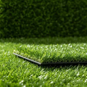 Eco-Friendly Fire-Resistant Durable Artificial Grass Turf, 20-40mm Pile Height, Customizable for Indoor and Outdoor Use