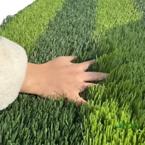 Eco Friendly Indoor Outdoor Artificial Turf Carpet 20mm Durable Synthetic Rainbow Lawn Grass for Kindergarten Amusement Parks