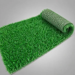 Eco Friendly Knitted Artificial Turf Roll No Toxic Heavy Metal Free Synthetic Grass Carpet for Pet Activity Area
