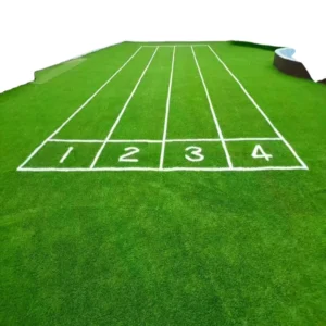 Eco friendly Durable PE Filament Artificial Grass for Stadium GYM Soccer Field Outdoor Indoor Kids Playground Sport Turf