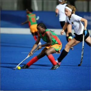 FIH Certified Hockey Artificial Turf Grass Sand-Dressed Synthetic Grass for Hockey Field Construction HSA