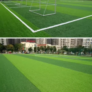 Factory Artificial Grass Turf for Football, Soccer, Putting Greens, and Playgrounds, High Density