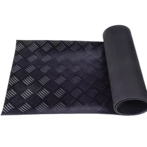 Factory Black Anti-Slip Garage Outdoor Steps Rubber Flooring Mats Rolls