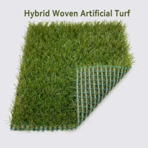 Factory Custom Woven Hybrid Turf No-Glue Artificial Grass for Football Fields and Backyards