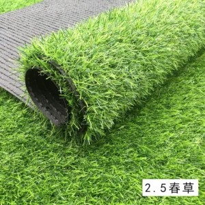 Factory Direct 25mm Spring Grass Artificial Turf UV Resistant High Density Synthetic Lawn for Garden Patio & Landscaping