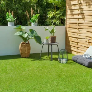 Factory Direct 35mm Eco-Friendly Soft Artificial Grass 4-Tone Realistic for Home Garden Landscaping