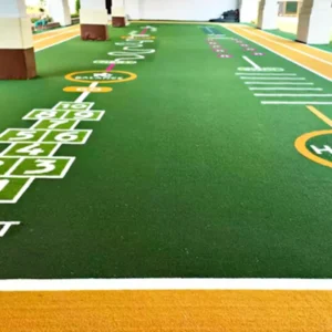 Factory Direct Children’s Pet Safe Eco Friendly 35mm Soft Artificial Turf Landscaping Grass for Children’s Play Areas