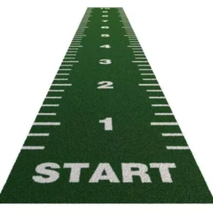 Factory Direct Custom Black Turf High Density 15mm Pile Height Indoor Artificial Grass Mat for Gym Fitness Track Flooring