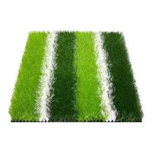 Factory Direct Dual-Color Football Turf with Pre-Installed White Lines for Large-Scale Stadium Projects