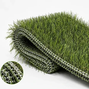 Factory Direct UV-Resistant Woven Artificial Grass with Drainage for Gardens
