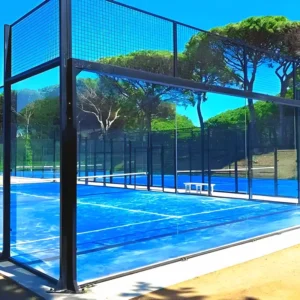 Factory Price Standard Panoramic Padel Tennis Court 10M*20M Outdoor Indoor