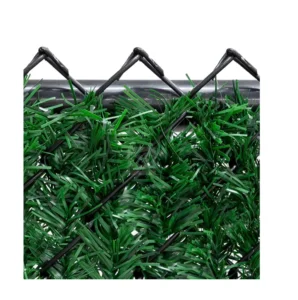 Factory Realistic Artificial Turf Decorative PVC Grass Fence Panel for Garden Backyard Landscaping Privacy Screen