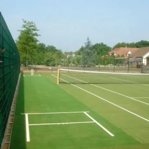 Fibrillated Artificial Grass Turf for Cricket Basketball and Baseball Fields