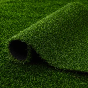 Fireproof Artificial Grass Turf UV Resistant Indoor Backyard Landscaping Synthetic Lawn