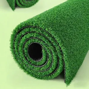 Fireproof Durable Waterproof Backyard Garden Landscaping Artificial Green Grass Lawn Carpet 20mm High Density 100% PE UV
