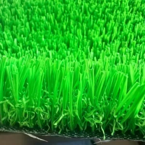 Fireproof Soccer Grass Shag Area Rug 20mm Ultra Thick PE+PP Artificial Turf for Garden, Outdoor, and Pets