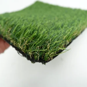Fireproof Waterproof Artificial Turf Grass Mat for Landscaping, Kindergarten Enclosures, Indoor/Outdoor Use, Green