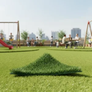 Fireproof Waterproof Outdoor Landscaping Artificial Grass Supplier for Large Projects Manufacturer 25mm