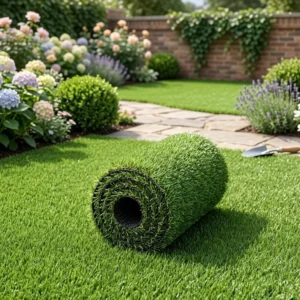 Friendly Good Price Synthetic Turf for Balcony and Garden Landscaping, PE and Plastic Material, Playgrounds