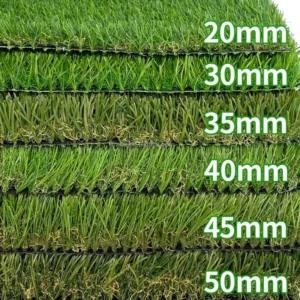 Full Green Artificial Grass Mat for Landscape Gardens, Playgrounds, and Outdoor Sports Flooring