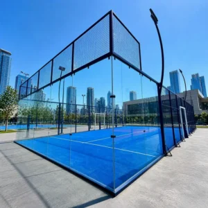 Full Panoramic Padel Court Indoor and Outdoor Paddle Tennis Court