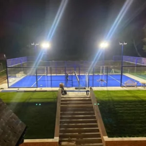 Full Set Panoramic Padel Court Equipment for Sports Club and Gym Projects