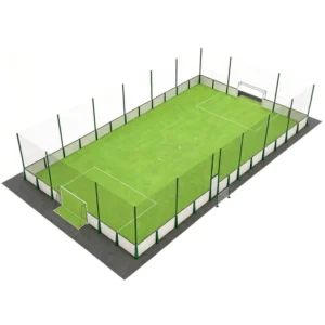 Full Standard Size Football Court Versatile Outside Multi Sport Soccer Field Outdoor Sports and Recreation Projects