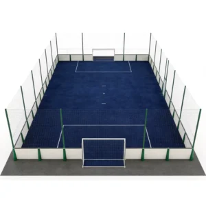 Full Standard Size Versatile Multi Sport Football Court Durable Outdoor Soccer Field for Sports Recreation Projects