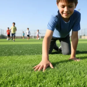 Futsal Turf Pitch Indoor Football Field Soccer Flooring Carpet Court Infill Artificial Grass