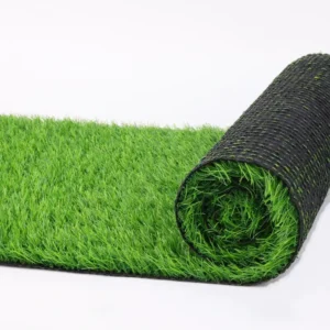 Glass Fireproof Landscaping Artificial Turf for Kindergarten Soccer Field Outdoor Use Roll