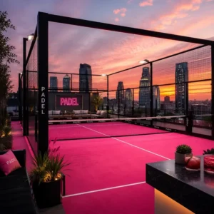 Glass Padel Court FIP Standard Outdoor Sports Facility 20m*10m Full Panoramic Padel Tennis Court