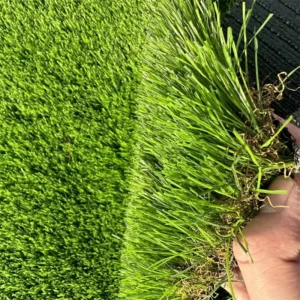 Grass Factory Directly Sell Plastic Artificial Turf 30mm Coffee Green Eco Friendly Durable Outdoor Garden Decoration