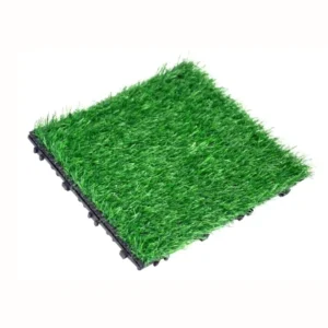 Grass Interlocking Flooring Green Balcony Garden Floor Tiles Lawn Splicing Flooring for Indoor Outdoor Use