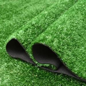 Green 15mm Waterproof Artificial Grass for Indoor Outdoor Home Lawn Plastic Material