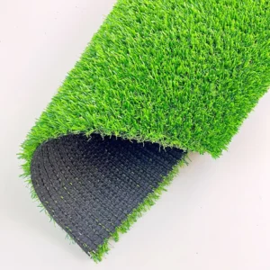 Green 40mm Dense Artificial Grass Turf Eco Friendly and Durable Synthetic Lawn for Football Field and Garden 60mm Pile Height